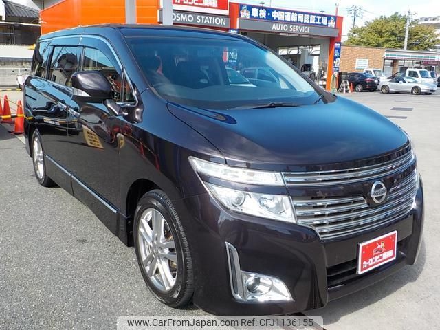 nissan elgrand 2013 quick_quick_DBA-TE52_TE52-051734 image 2
