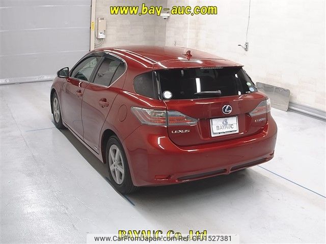 lexus ct 2012 CFJ1527381 image 2