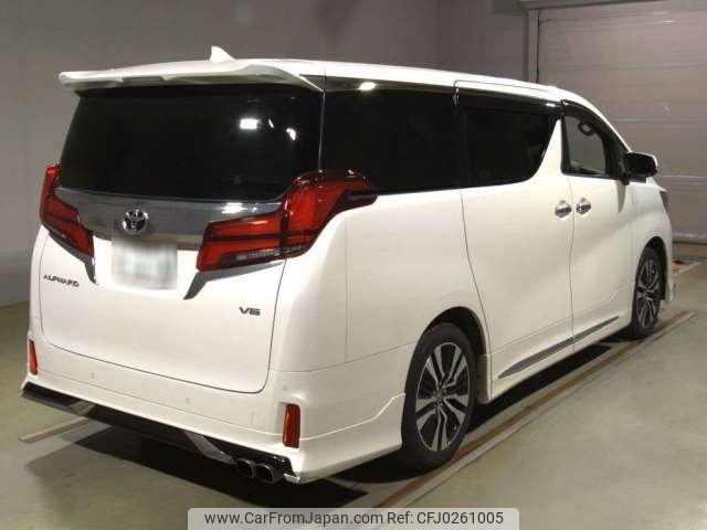 toyota alphard 2020 -TOYOTA 【京都 343ﾁ 615】--Alphard 3BA-GGH30W--GGH30-0039847---TOYOTA 【京都 343ﾁ 615】--Alphard 3BA-GGH30W--GGH30-0039847- image 2