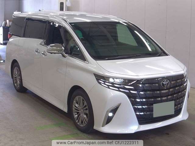 toyota alphard 2024 -TOYOTA 【岩手 348ﾁ 33】--Alphard 3BA-AGH45W--AGH45-0002884---TOYOTA 【岩手 348ﾁ 33】--Alphard 3BA-AGH45W--AGH45-0002884- image 1