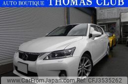 lexus ct 2012 quick_quick_DAA-ZWA10_ZWA10-2131346