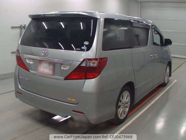 toyota alphard 2009 -TOYOTA--Alphard DBA-ANH20W--ANH20-8063689---TOYOTA--Alphard DBA-ANH20W--ANH20-8063689- image 2