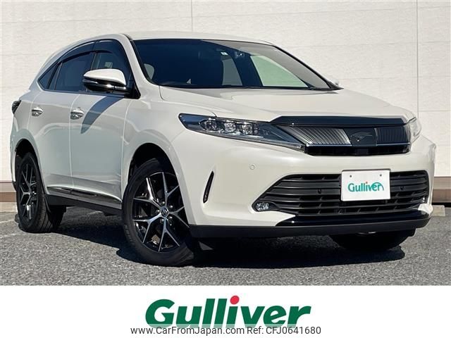 toyota harrier 2020 -TOYOTA--Harrier DBA-ZSU60W--ZSU60-0195401---TOYOTA--Harrier DBA-ZSU60W--ZSU60-0195401- image 1