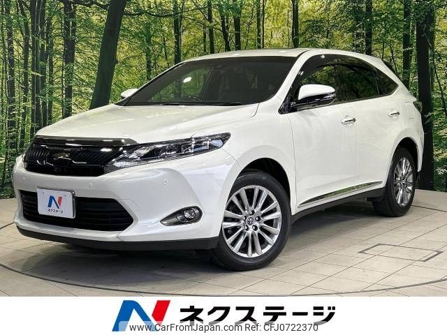 toyota harrier 2017 -TOYOTA--Harrier DBA-ZSU60W--ZSU60-0101627---TOYOTA--Harrier DBA-ZSU60W--ZSU60-0101627- image 1