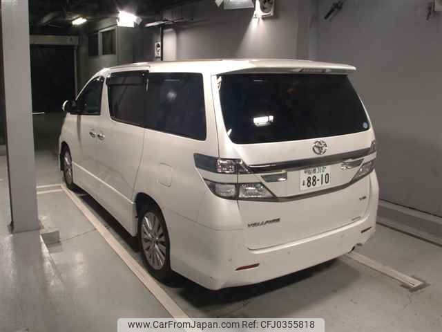 toyota vellfire 2013 -TOYOTA 【船橋 310ﾏ8810】--Vellfire GGH20W-8073411---TOYOTA 【船橋 310ﾏ8810】--Vellfire GGH20W-8073411- image 2