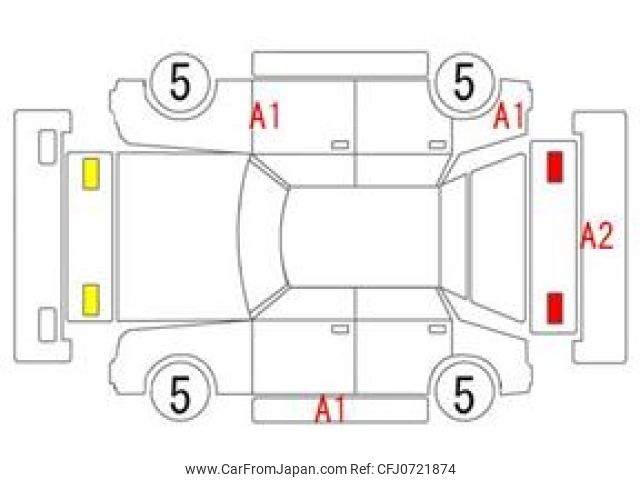 toyota crown 2014 -TOYOTA--Crown DAA-AWS210--AWS210-6061860---TOYOTA--Crown DAA-AWS210--AWS210-6061860- image 2