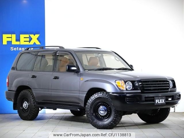toyota land-cruiser-wagon 2003 -TOYOTA--Land Cruiser Wagon GH-UZJ100W--UZJ100-0142398---TOYOTA--Land Cruiser Wagon GH-UZJ100W--UZJ100-0142398- image 2