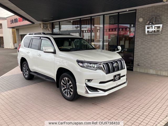 toyota land-cruiser-prado 2022 -TOYOTA--Land Cruiser Prado 3BA-TRJ150W--TRJ150-0153168---TOYOTA--Land Cruiser Prado 3BA-TRJ150W--TRJ150-0153168- image 1