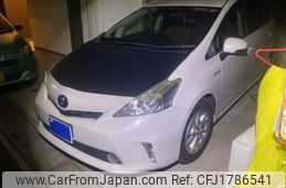 toyota prius-α 2012 CFJ1786541