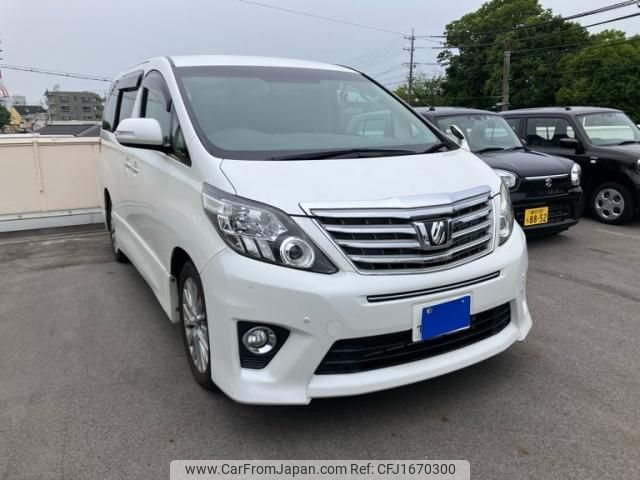 toyota alphard 2012 CFJ1670300 image 2