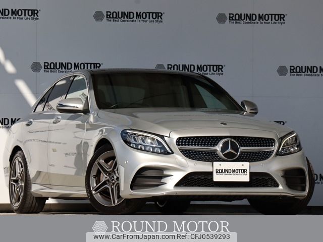 mercedes-benz c-class 2019 -MERCEDES-BENZ--Benz C Class DBA-205040C--WDD2050402R447100---MERCEDES-BENZ--Benz C Class DBA-205040C--WDD2050402R447100- image 1