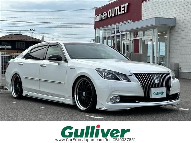 toyota crown-majesta 2013 -TOYOTA--Crown Majesta DAA-GWS214--GWS214-6000184---TOYOTA--Crown Majesta DAA-GWS214--GWS214-6000184- image 1