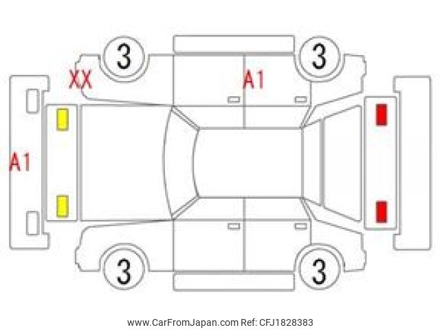 toyota vellfire 2014 CFJ1828383 image 2
