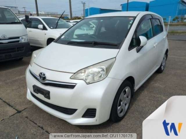 toyota ractis 2012 -TOYOTA--Ractis DBA-NSP120--NSP120-2023614---TOYOTA--Ractis DBA-NSP120--NSP120-2023614- image 1