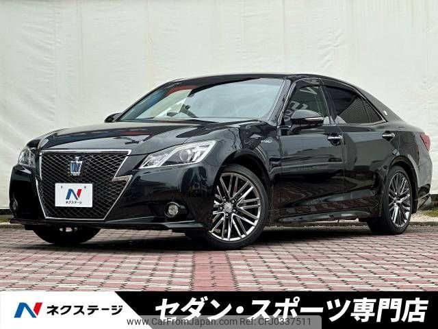 toyota crown 2013 -TOYOTA--Crown DAA-AWS210--AWS210-6015474---TOYOTA--Crown DAA-AWS210--AWS210-6015474- image 1