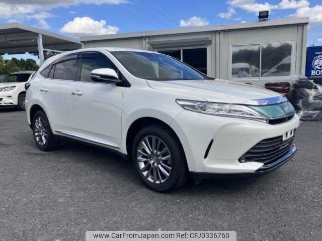 toyota harrier 2017 -TOYOTA--Harrier DBA-ZSU60W--ZSU60-0129759---TOYOTA--Harrier DBA-ZSU60W--ZSU60-0129759- image 1