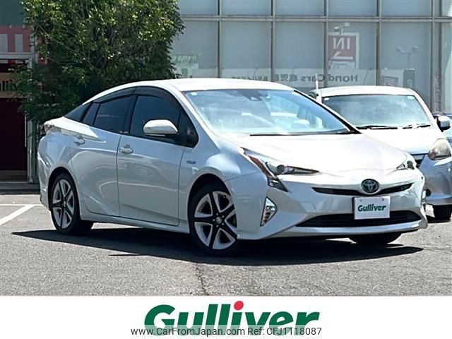 toyota prius 2017 -TOYOTA--Prius DAA-ZVW51--ZVW51-8028202---TOYOTA--Prius DAA-ZVW51--ZVW51-8028202- image 1