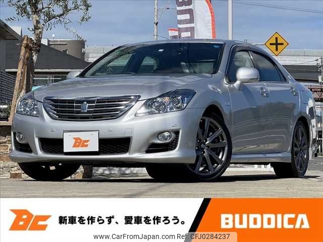 toyota crown-hybrid 2009 -TOYOTA--ｸﾗｳﾝ ｾﾀﾞﾝ ﾊｲﾌﾞﾘｯﾄﾞ DAA-GWS204--GWS204-0013894---TOYOTA--ｸﾗｳﾝ ｾﾀﾞﾝ ﾊｲﾌﾞﾘｯﾄﾞ DAA-GWS204--GWS204-0013894- image 1