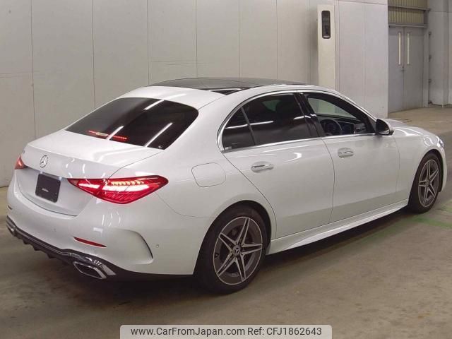 mercedes-benz c-class 2022 CFJ1862643 image 2