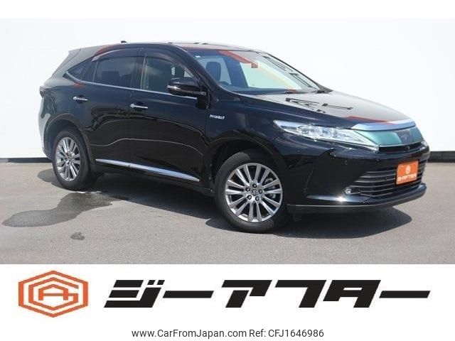 toyota harrier 2019 CFJ1646986 image 1