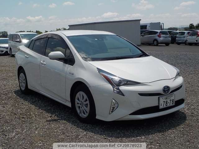 toyota prius 2018 -TOYOTA 【野田 301ｱ1234】--Prius DAA-ZVW50--ZVW50-6137056---TOYOTA 【野田 301ｱ1234】--Prius DAA-ZVW50--ZVW50-6137056- image 1