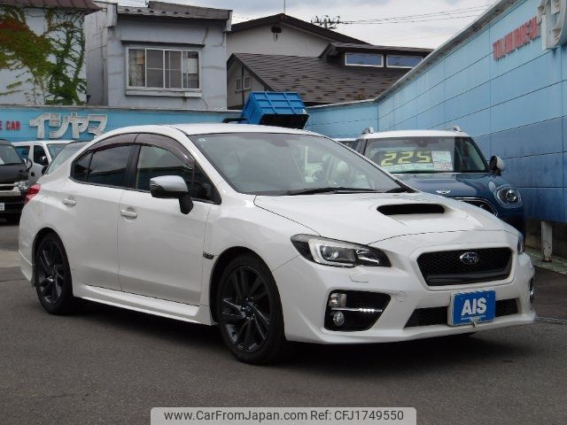 subaru wrx 2016 CFJ1749550 image 1