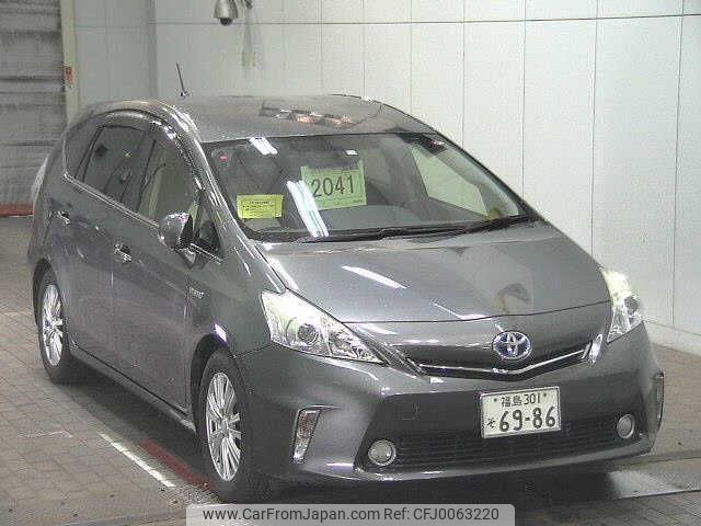 toyota prius-α 2014 -TOYOTA 【福島 301ｿ6986】--Prius α ZVW41W--3344772---TOYOTA 【福島 301ｿ6986】--Prius α ZVW41W--3344772- image 1