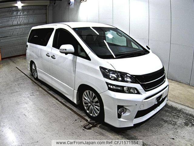 toyota vellfire 2012 CFJ1571554 image 1