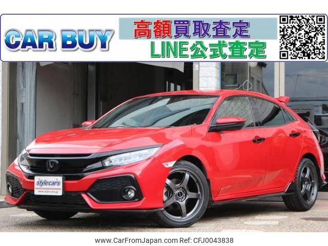 honda civic 2018 quick_quick_DBA-FK7_1003410 image 1