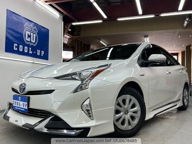 toyota prius 2018 -TOYOTA 【名変中 】--Prius ZVW55--8065831---TOYOTA 【名変中 】--Prius ZVW55--8065831- image 1