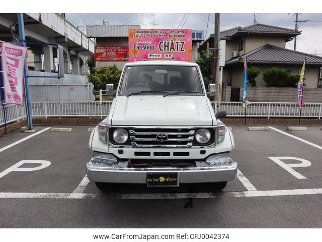 toyota landcruiser-70 1993 GOO_JP_700102067530240721006 image 2