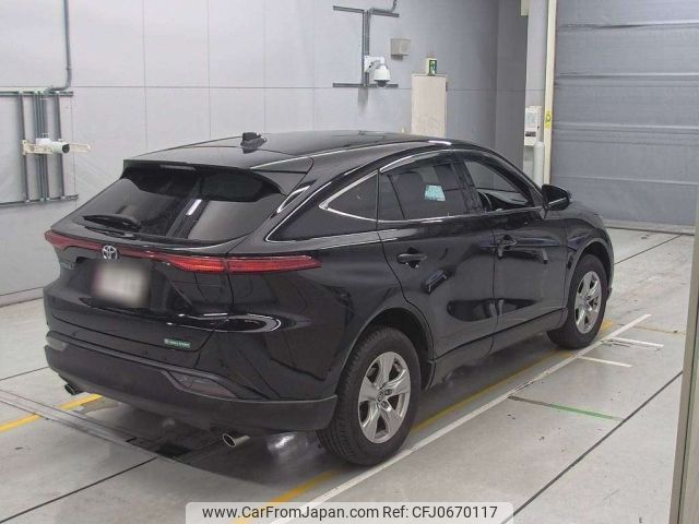 toyota harrier 2022 -TOYOTA--Harrier MXUA80-0074308---TOYOTA--Harrier MXUA80-0074308- image 2