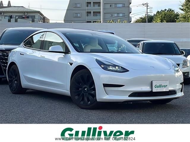tesla tesla-model3 2021 -TESLA--Tesla Model3 ZAA-3L13--LRW3F7FA6MC182843---TESLA--Tesla Model3 ZAA-3L13--LRW3F7FA6MC182843- image 1