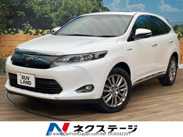 toyota harrier 2014 -TOYOTA--Harrier DAA-AVU65W--AVU65-0002035---TOYOTA--Harrier DAA-AVU65W--AVU65-0002035- image 1