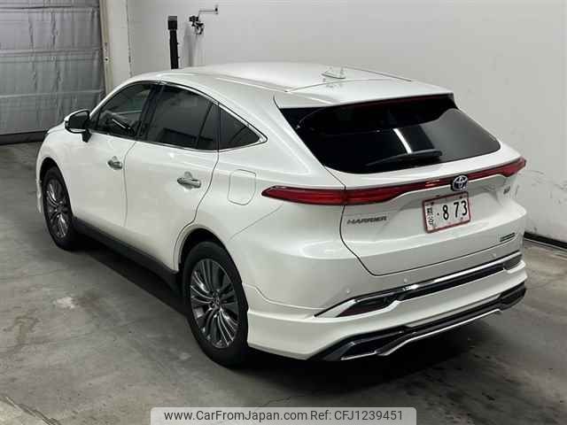 toyota harrier 2021 -TOYOTA--Harrier AXUH80-0031503---TOYOTA--Harrier AXUH80-0031503- image 2