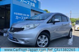 nissan note 2014 CFJ1382265