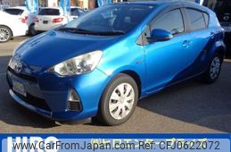 toyota aqua 2013 CFJ0622072