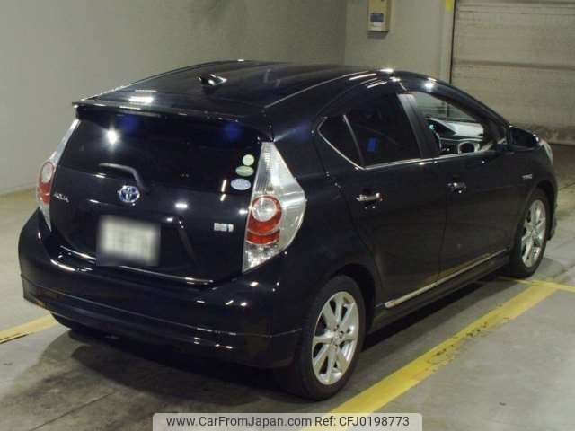 toyota aqua 2012 -TOYOTA 【札幌 530ﾊ3520】--AQUA DAA-NHP10--NHP10-2051430---TOYOTA 【札幌 530ﾊ3520】--AQUA DAA-NHP10--NHP10-2051430- image 2