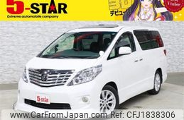 toyota alphard 2009 CFJ1838306