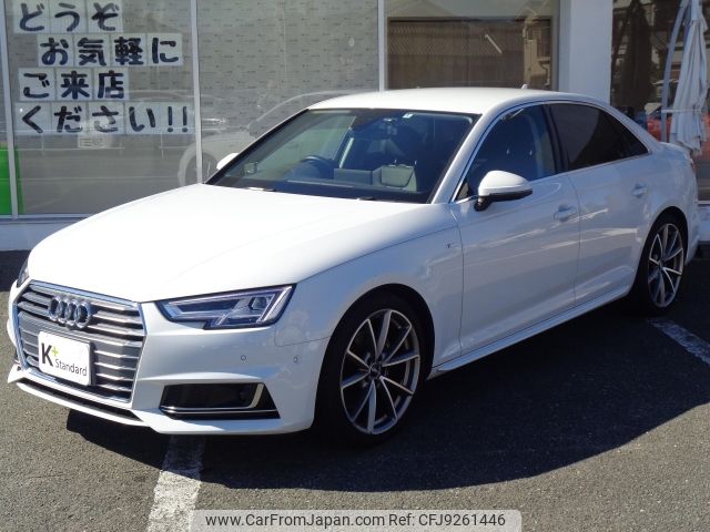 audi a4 2018 -AUDI--Audi A4 ABA-8WCVN--WAUZZZF43JA205123---AUDI--Audi A4 ABA-8WCVN--WAUZZZF43JA205123- image 1