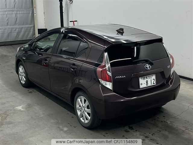 toyota aqua 2015 -TOYOTA 【群馬 502ユ812】--AQUA NHP10-2438006---TOYOTA 【群馬 502ユ812】--AQUA NHP10-2438006- image 2