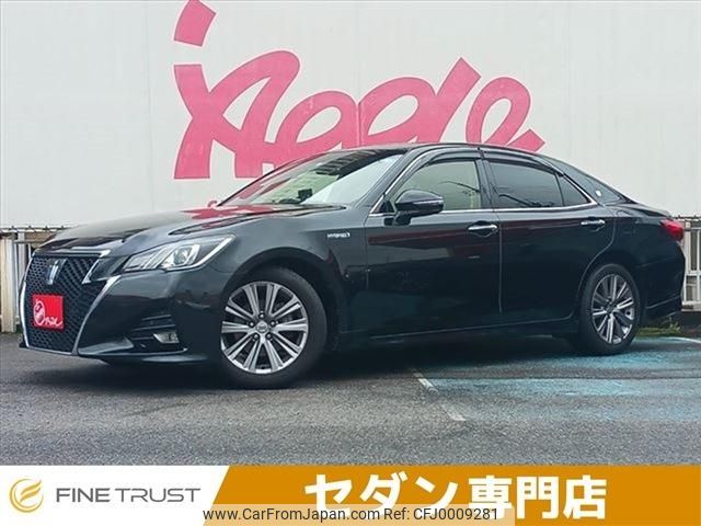 toyota crown 2015 -TOYOTA--Crown DAA-AWS210--AWS210-6097385---TOYOTA--Crown DAA-AWS210--AWS210-6097385- image 1