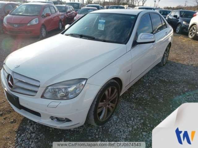 mercedes-benz c-class 2009 -MERCEDES-BENZ--Benz C Class DBA-204041--WDD2040412A255195---MERCEDES-BENZ--Benz C Class DBA-204041--WDD2040412A255195- image 1