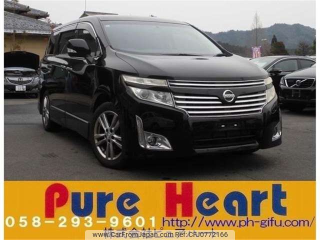 nissan elgrand 2013 CFJ0772166 image 1