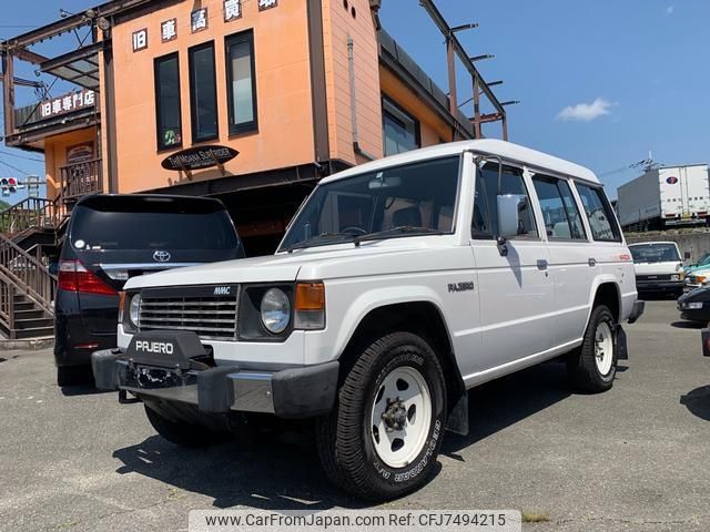 mitsubishi pajero 1988 quick_quick_L049GW_(01)159537 image 2