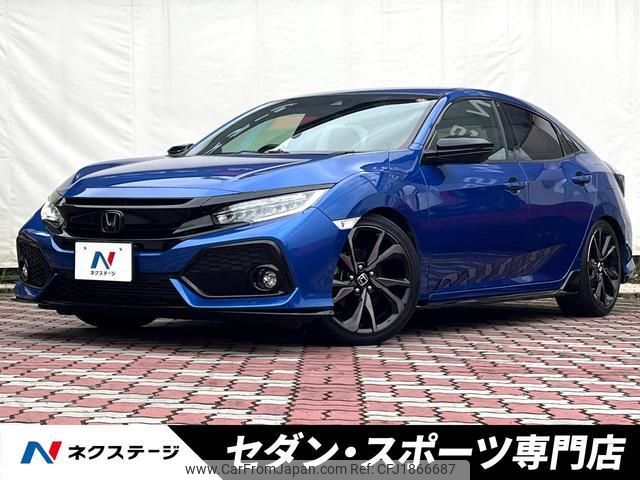 honda civic 2018 CFJ1866687 image 1