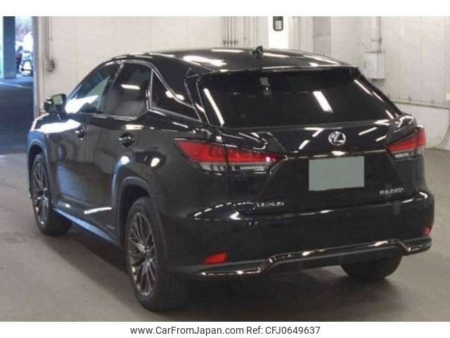 lexus rx 2020 -LEXUS 【品川 34Aﾛ 18】--Lexus RX 6AA-GYL25W--GYL25-0023784---LEXUS 【品川 34Aﾛ 18】--Lexus RX 6AA-GYL25W--GYL25-0023784- image 2