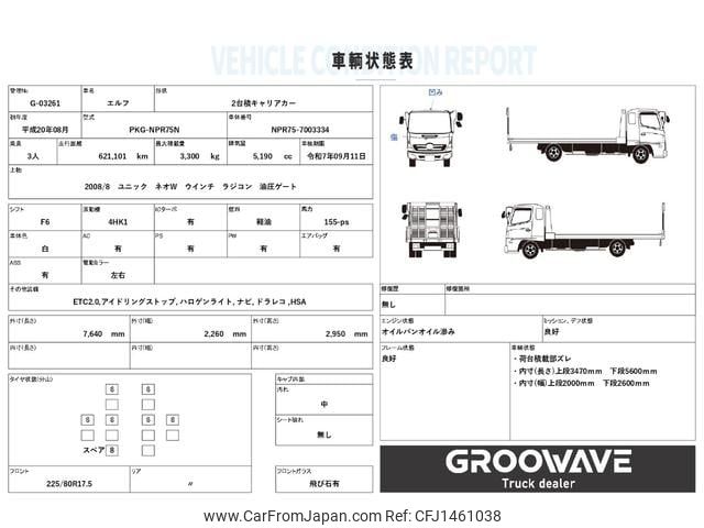 isuzu elf-truck 2008 GOO_NET_EXCHANGE_0541786A30250722W007 image 2