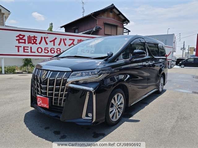 toyota alphard 2021 -TOYOTA--Alphard 3BA-AGH30W--AGH30-0383866---TOYOTA--Alphard 3BA-AGH30W--AGH30-0383866- image 1