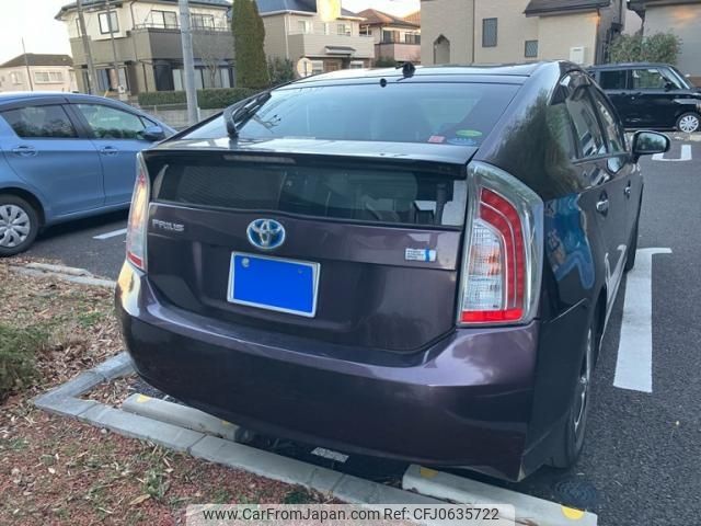 toyota prius 2014 -TOYOTA--Prius DAA-ZVW30--ZVW30-1782560---TOYOTA--Prius DAA-ZVW30--ZVW30-1782560- image 2